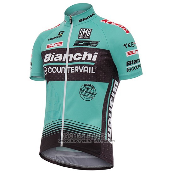 2017 Jersey Bianchi Countervail Green